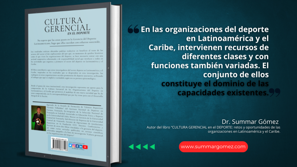 CULTURA GERENCIAL en el DEPORTE: retos y oportunidades de las organizaciones en Latinoamérica y el Caribe.