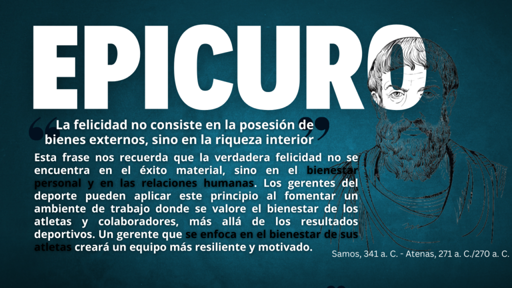 filosofar Desarrollar el pensamiento filosófico en el gerente del deporte